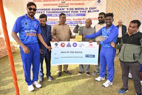 3rd T20 Cricket World Cup for the Blind Match-India vs Nepal-14