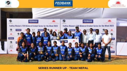 India Women won by 8 wickets in the finals of Fedfina Womens T20 Bilateral Cricket Series For The Blind 2023-5