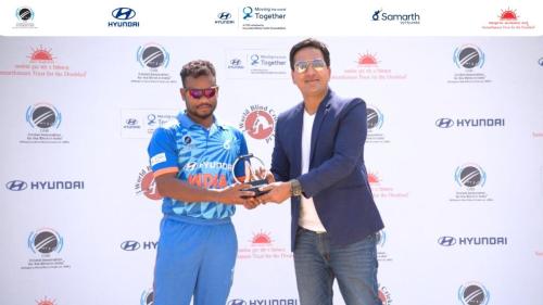 India won by 7 wickets in Samarth Championship For Blind Cricket-13
