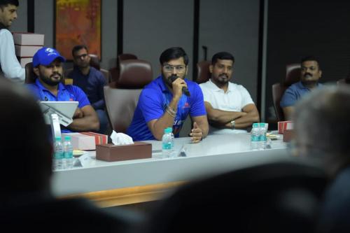 The Indian Blind Cricket Team has received felicitation from IndusInd Bank for their remarkable triumph in the third T20 Cricket World Cup for the Blind-5