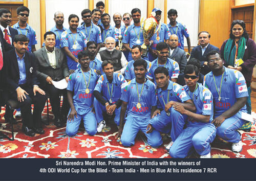 4th ODI World Cup for the Blind-Team India